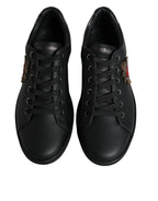 Dolce & Gabbana Baskets Homme London Sacred Heart Noires Avec Clous - Apparel & Accessories > Shoes > Sneakers from Dolce & Gabbana