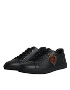Dolce & Gabbana Baskets Homme London Sacred Heart Noires Avec Clous - Apparel & Accessories > Shoes > Sneakers from Dolce & Gabbana