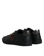 Dolce & Gabbana Baskets Homme London Sacred Heart Noires Avec Clous - Apparel & Accessories > Shoes > Sneakers from Dolce & Gabbana