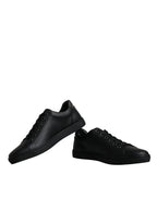 Dolce & Gabbana Baskets Homme London Sacred Heart Noires Avec Clous - Apparel & Accessories > Shoes > Sneakers from Dolce & Gabbana