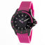 Folli Follie Montre Sport Quartz Violet Plastique Bracelet 40 Mm Cadran Noir Étanche 10 ATM - Apparel & Accessories > Jewelry > Watches from Folli Follie