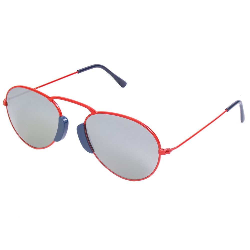 LGR Lunettes De Soleil Métal Rouge Taille 54 20 145 Mm Verre Minéral Gris - Apparel & Accessories > Clothing Accessories > Sunglasses from LGR