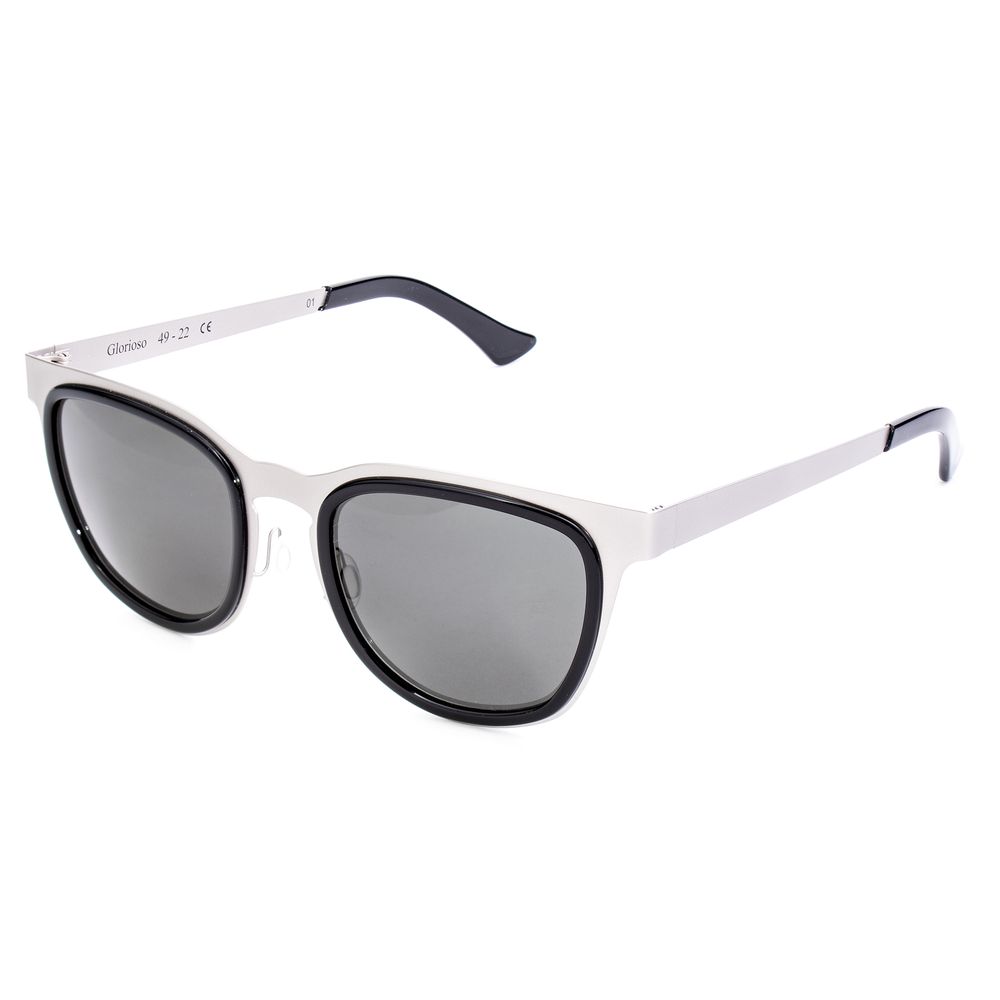 LGR Lunettes De Soleil Acier Inox Gris GLOR SILVER01 Carl Zeiss CR39 Anti Rayures - Apparel & Accessories > Clothing Accessories > Sunglasses from LGR