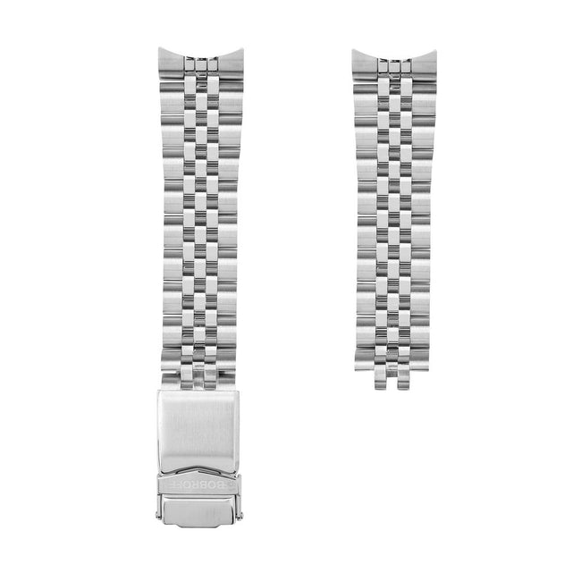 Bobroff Silver Stainless Steel Bracelet Watch - from Bobroff - Bobroff | Hollys Men
