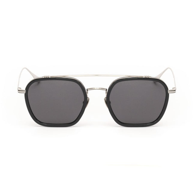 Belstaff Lunettes De Soleil Homme Merricki Gris Acier Inoxydable Lentilles Carl Zeiss Main Image