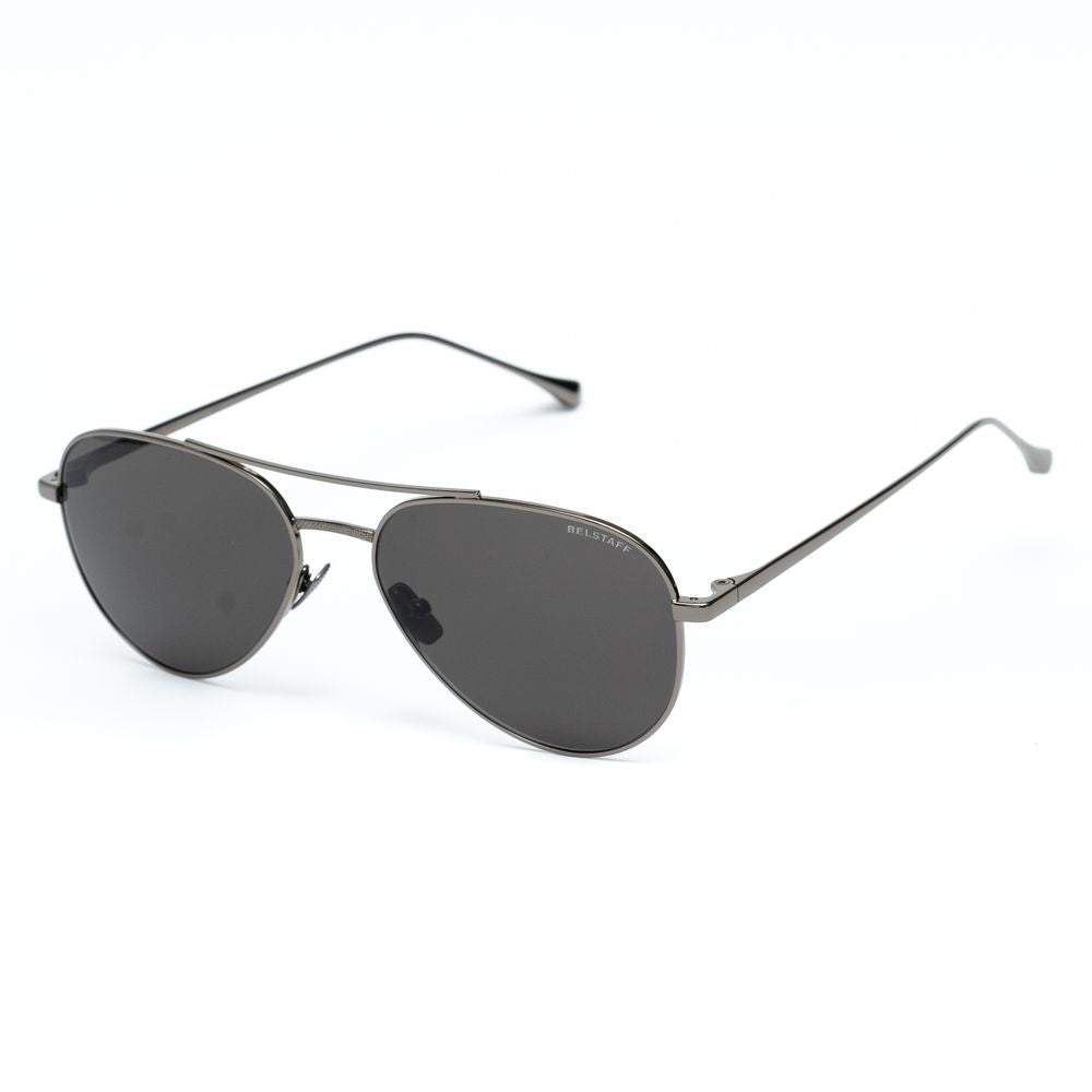 Belstaff Lunettes De Soleil Trialmaster Gris Acier Inoxydable 55 18 135 Mm - Apparel & Accessories > Clothing Accessories > Sunglasses from Belstaff