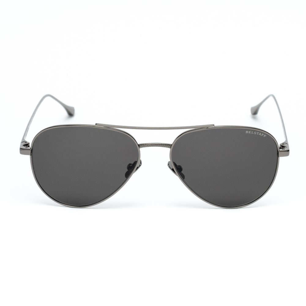 Belstaff Lunettes De Soleil Trialmaster Gris Acier Inoxydable 55 18 135 Mm - Apparel & Accessories > Clothing Accessories > Sunglasses from Belstaff