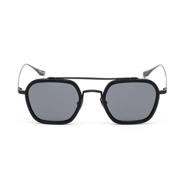 Belstaff Lunettes De Soleil En Acier Inoxydable Noires 47 23 143 Mm Verres Carl Zeiss Main Image