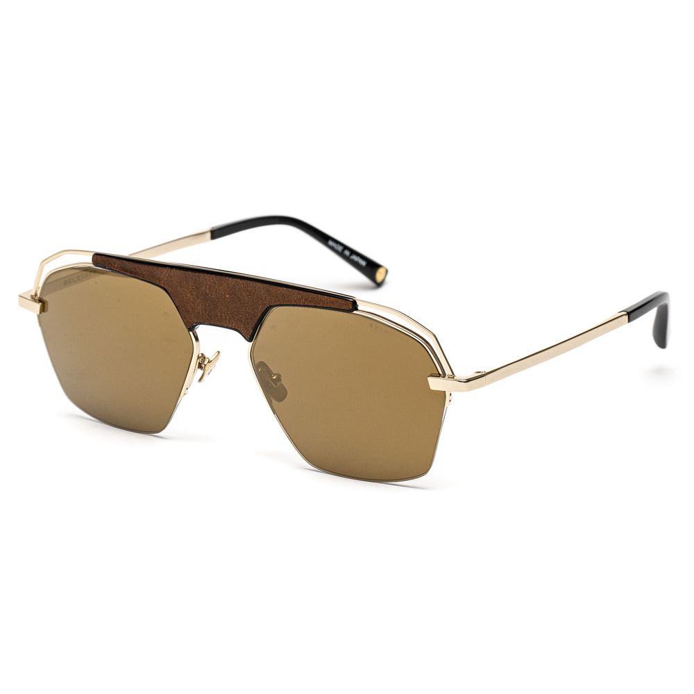 Belstaff Lunettes De Soleil Titane Or 57 18 145 Mm Lentilles Carl Zeiss Fabriqué Au Japon - Apparel & Accessories > Clothing Accessories > Sunglasses from Belstaff