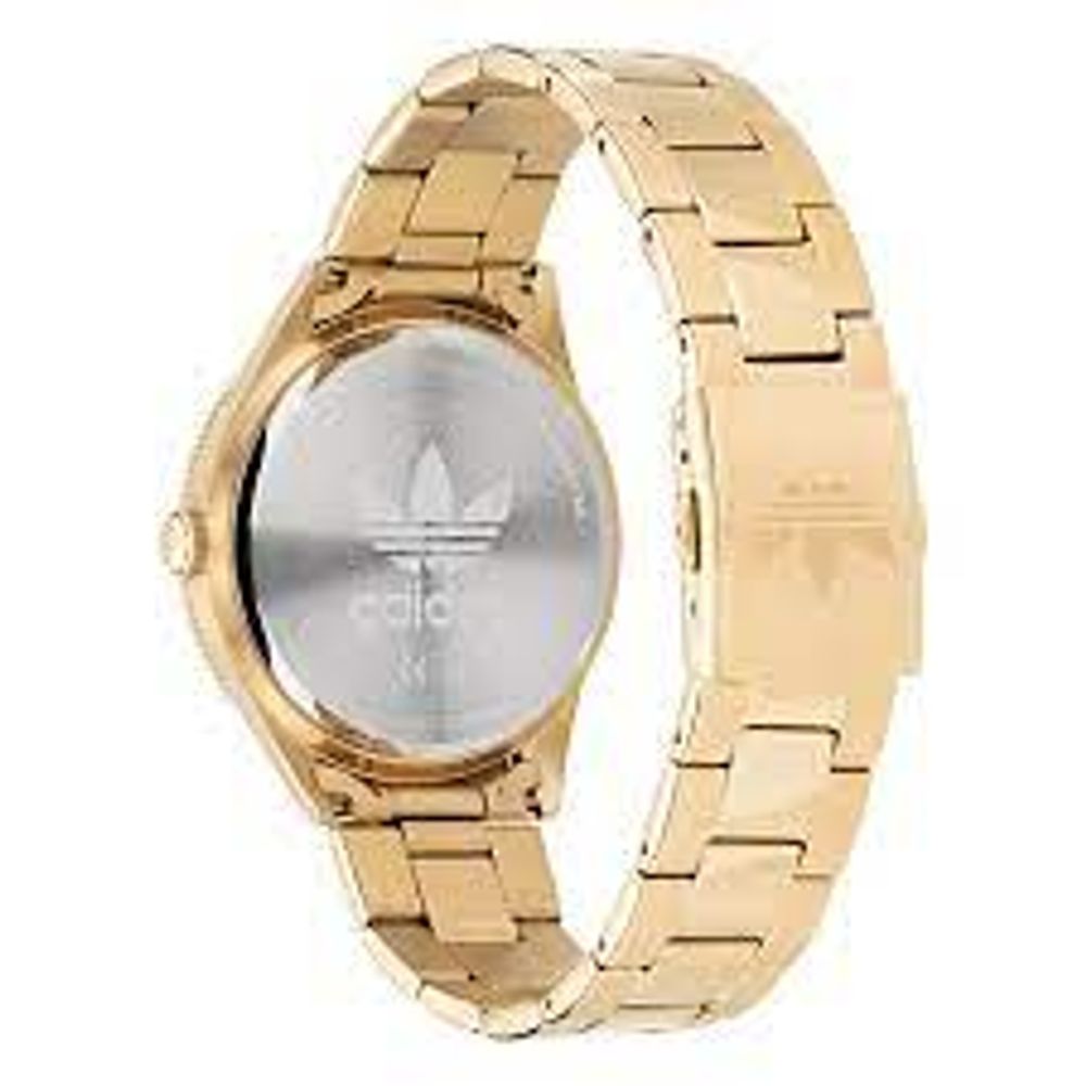 Adidas Gold Stainless Steel Bracelet Watch - from Adidas
