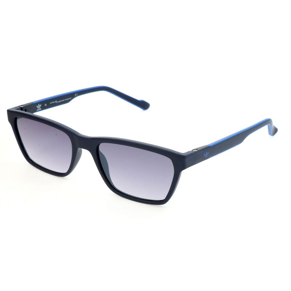 Adidas Lunettes De Soleil Acétate Bleu Modèle AOR027-019000 Verres Dégradé Miroir Argenté 54 18 145 mm - from Adidas