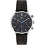 Adidas Montre Dress Quartz Analogique Acier Gris Bracelet Cuir Noir 40 Mm Code One Chrono Cadran Noir - Apparel & Accessories > Jewelry > Watches from Adidas