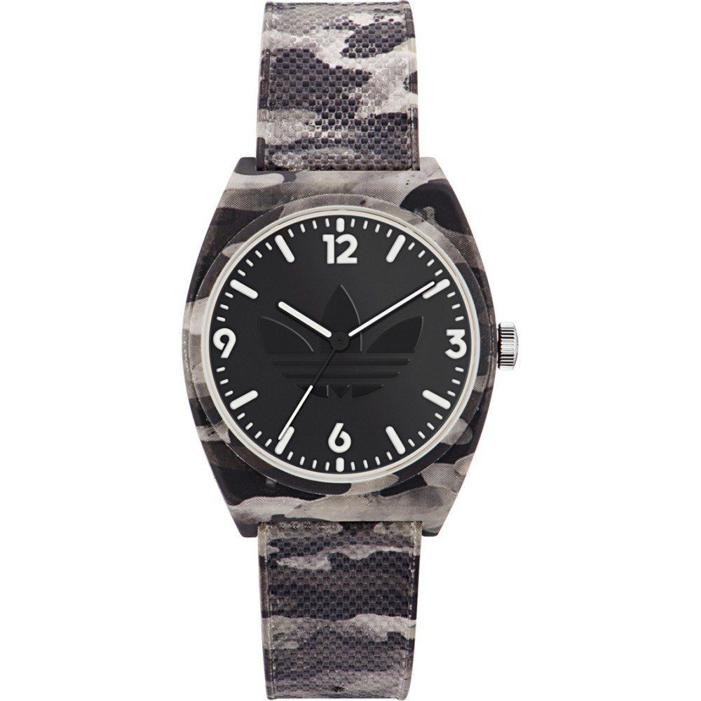 Adidas Montre Habillé Project Two, Boîtier Multicolore, Cadran Noir