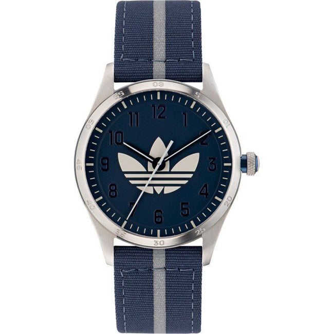 Adidas Montre Sport Quartz Analogique, Boitier Acier Inoxydable Gris, Edition Code Four - Apparel & Accessories > Jewelry > Watches from Adidas Hover Image