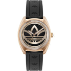 Adidas Montre Habillée Quartz Or Doré Noir 39mm Edition One - Apparel & Accessories > Jewelry > Watches from Adidas