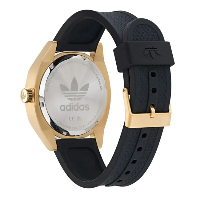 Adidas Dress Watch Quartz Gold Black 39mm Edition One Main Image
