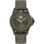 Adidas Montre Habillée Quartz Acier Inoxydable Vert Cadran Vert 44 Mm Bracelet Textile Vert Étanche 5 ATM - Apparel & Accessories > Jewelry > Watches from Adidas