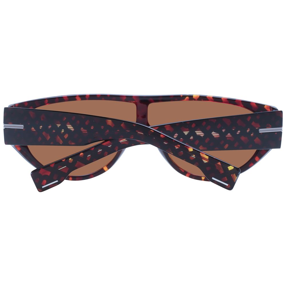 Hugo Boss Lunettes de Soleil Eco Acetate Marron Lentilles Jaunes 100 Pour Cent UVA UVB - Apparel & Accessories > Clothing Accessories > Sunglasses from Hugo Boss