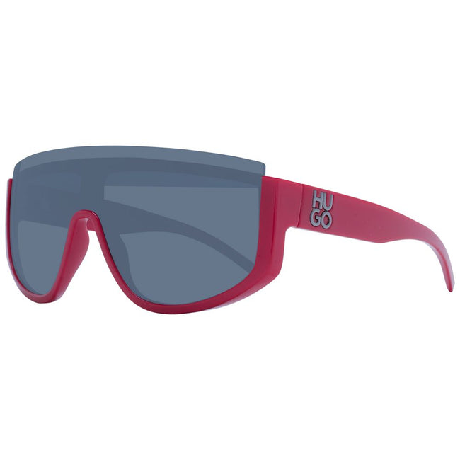 Hugo Boss Lunettes De Soleil Homme Polyamide Rouge Et Verres Gris - Apparel & Accessories > Clothing Accessories > Sunglasses from Hugo Boss Hover Image