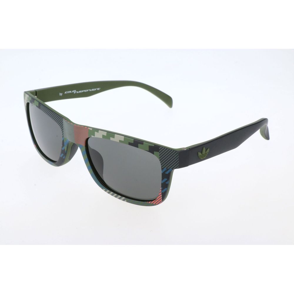 Adidas Lunettes De Soleil Acétate Noires Camouflage Vert Miroir Rouge Top Line 54 21 140 Mm AOR005 PDC030 - from Adidas