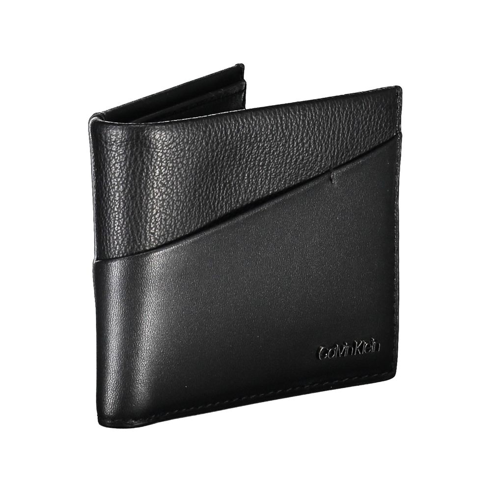 Calvin Klein Portefeuille Homme RFID en Polyester Noir Avec Double Emplacements Cartes - from Calvin Klein