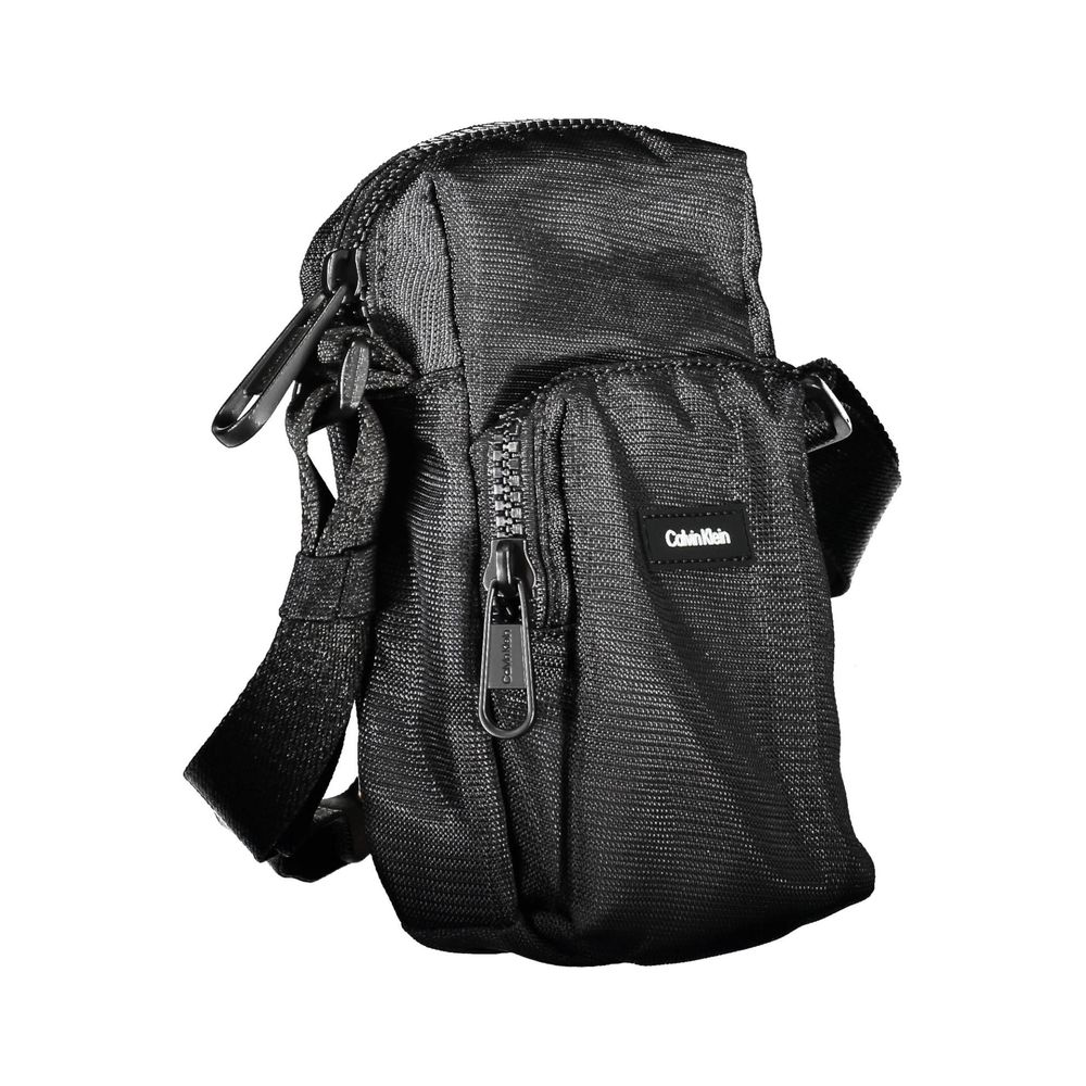 Calvin Klein Elegant Black Shoulder Bag with Chic Detailing - Apparel & Accessories > Handbags, Wallets & Cases > Handbags > Cross Body Bags from Calvin Klein