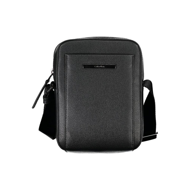Calvin Klein Sacoche bandoulière Homme Noir Épuré Avec Bandoulière Ajustable CA-27464 Hover Image