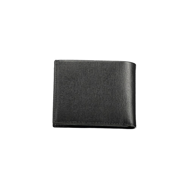 Schwarze Herren-Geldbörse von Calvin Klein aus Polyester mit RFID-Schutz, zwei Fächern und Münzfach - Calvin Klein | Hollys Men