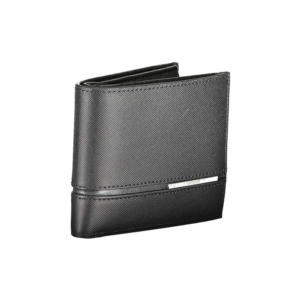 Calvin Klein Portefeuille Homme Cuir Noir RFID Bloquant Deux Compartiments Espèces Porte Monnaie Sécurisé Fentes Carte - Apparel & Accessories > Handbags, Wallets & Cases > Wallets & Money Clips > Wallets from Calvin Klein