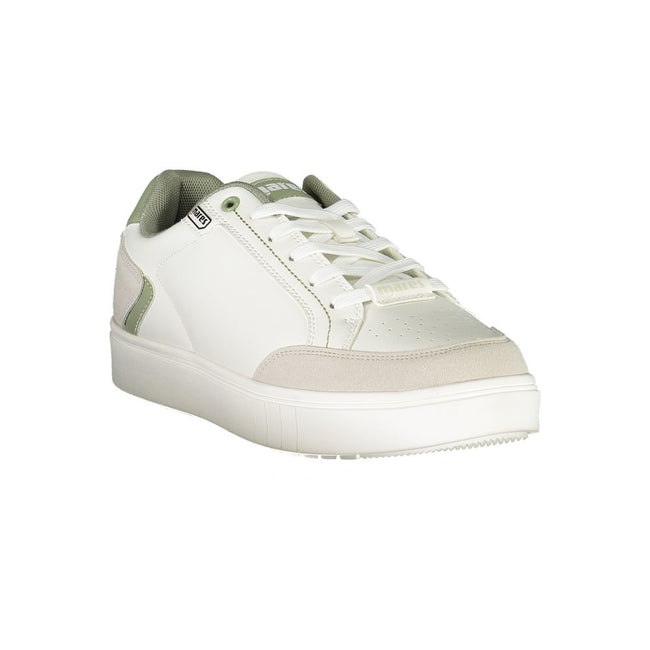 Mares Baskets Polyester Blanc, Lacets, Détails Contrastants - Mares | Hollys Men