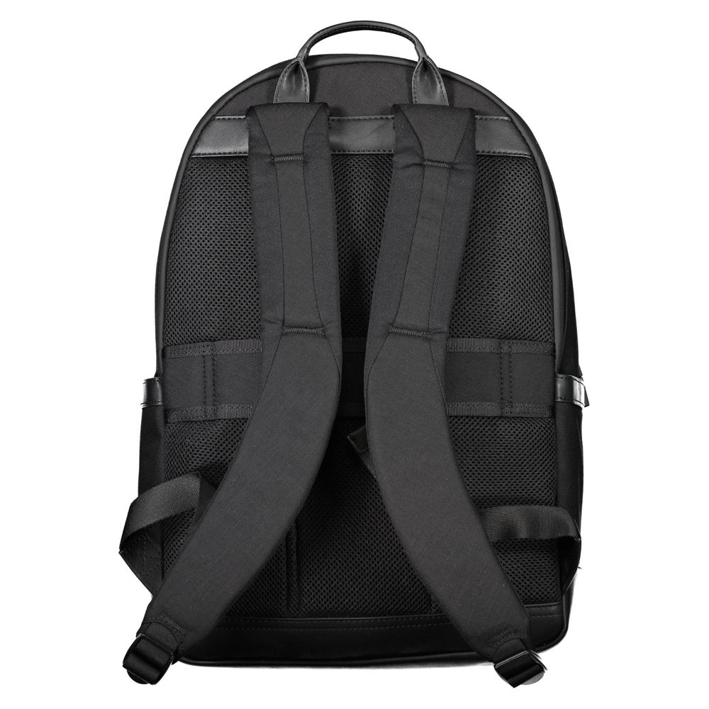Tommy Hilfiger Sac À Dos Homme Nylon Noir Avec Poches Multiples Et Compartiments Pour Documents - Luggage & Bags > Backpacks from Tommy Hilfiger
