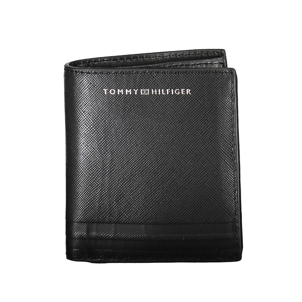 Tommy Hilfiger Portefeuille Homme Cuir Noir 2 Compartiments - from Tommy Hilfiger