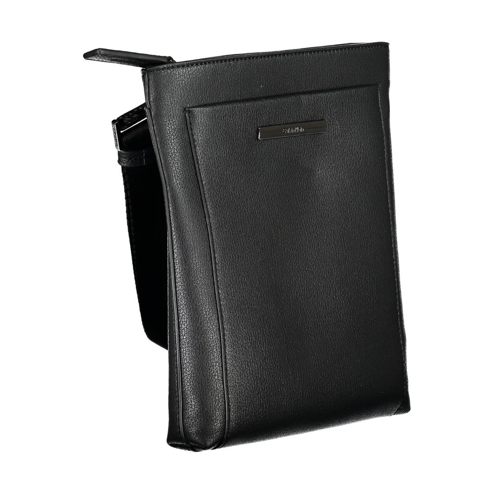Calvin Klein Elegant Black Shoulder Bag with Contrasting Details - from Calvin Klein