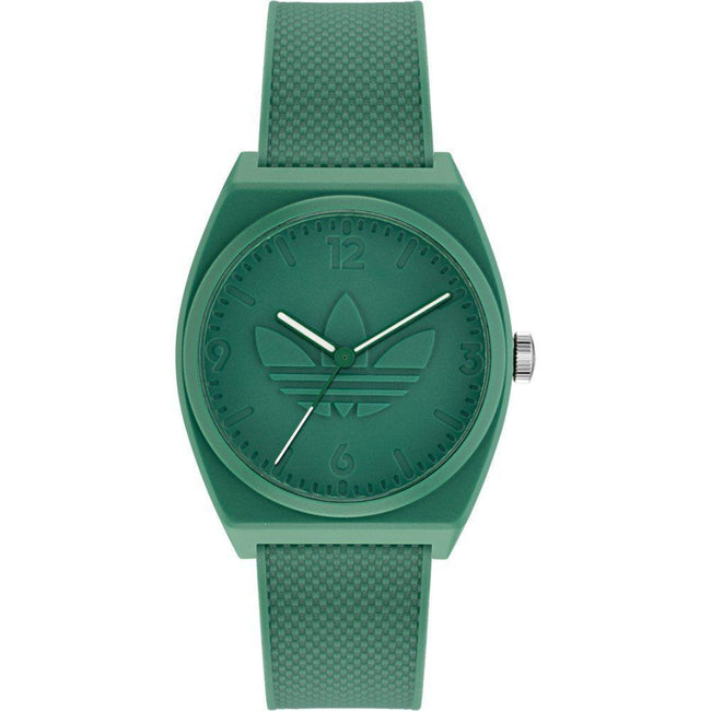 Adidas Montre Sport Quartz Vert Résine 38 Mm Project Two Bracelet Silicone Verre - Apparel & Accessories > Jewelry > Watches from Adidas Hover Image