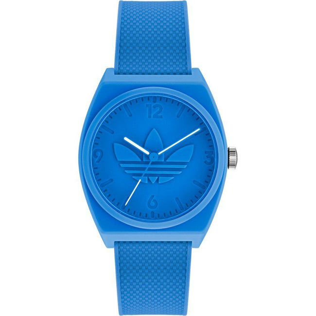Adidas Montre Sport Quartz Analogique Bleu Bracelet Silicone 38 Mm 5ATM Project Two - Apparel & Accessories > Jewelry > Watches from Adidas Hover Image