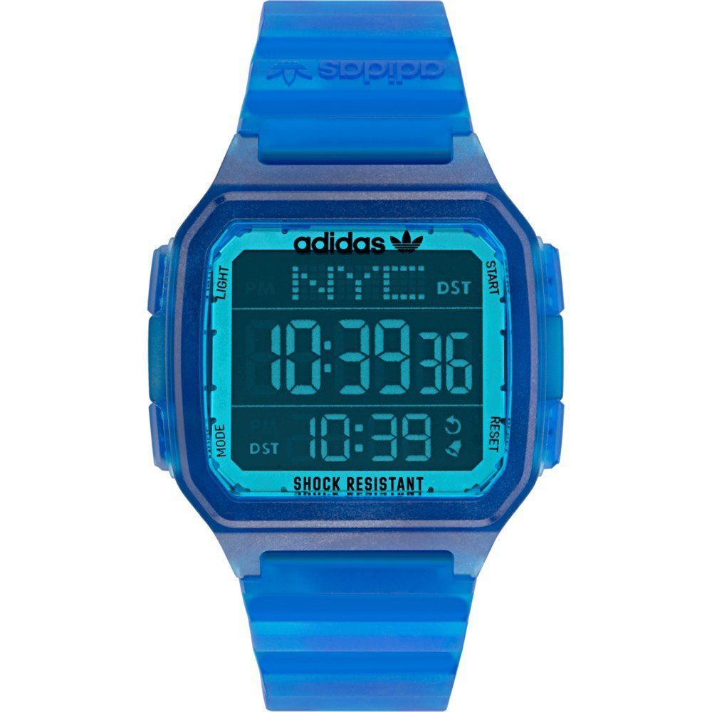 Adidas Blue Synthetic Sport Watch - Apparel & Accessories > Jewelry > Watches from Adidas