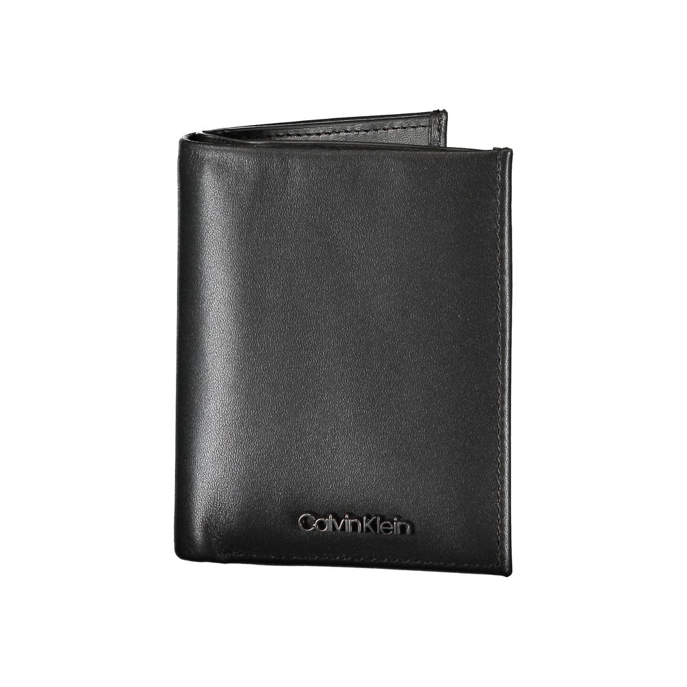 Calvin Klein Portefeuille RFID En Cuir Noir Pour Homme Élégant Double Emplacements Carte - from Calvin Klein