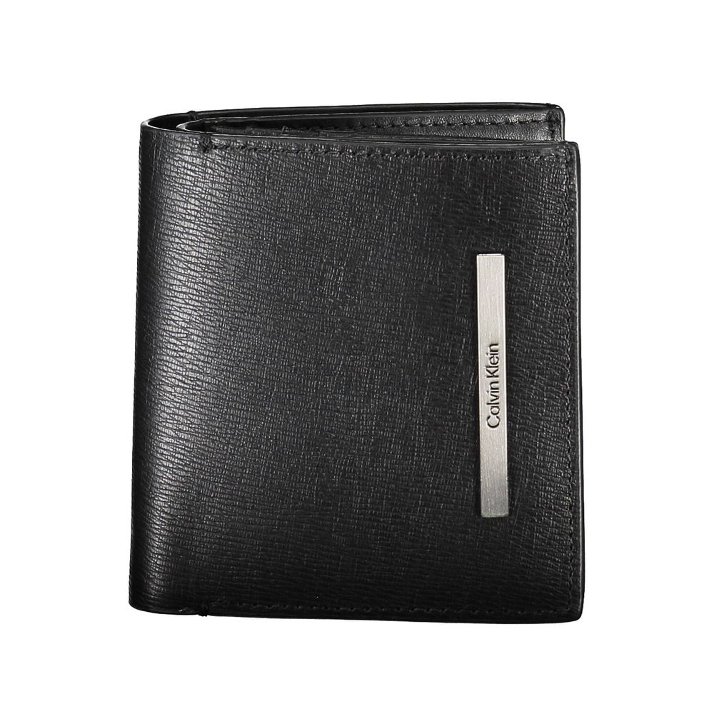 Calvin Klein Portefeuille Bifold RFID Bloquant En Cuir Écologique Et Polyester Élégant - Apparel & Accessories > Handbags, Wallets & Cases > Wallets & Money Clips > Wallets from Calvin Klein