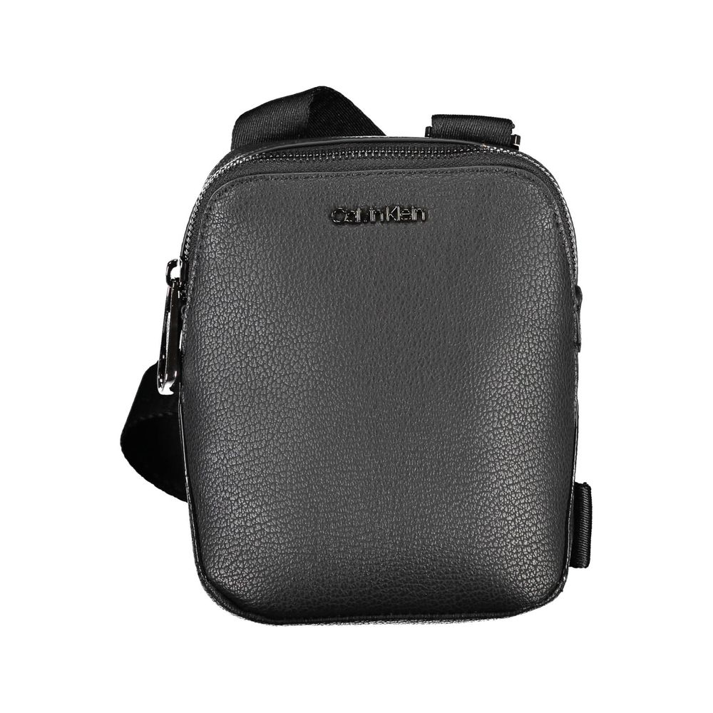 Calvin Klein sacoche bandoulière noire pour homme, élégante, sangle ajustable et poche externe zippée CA-26220