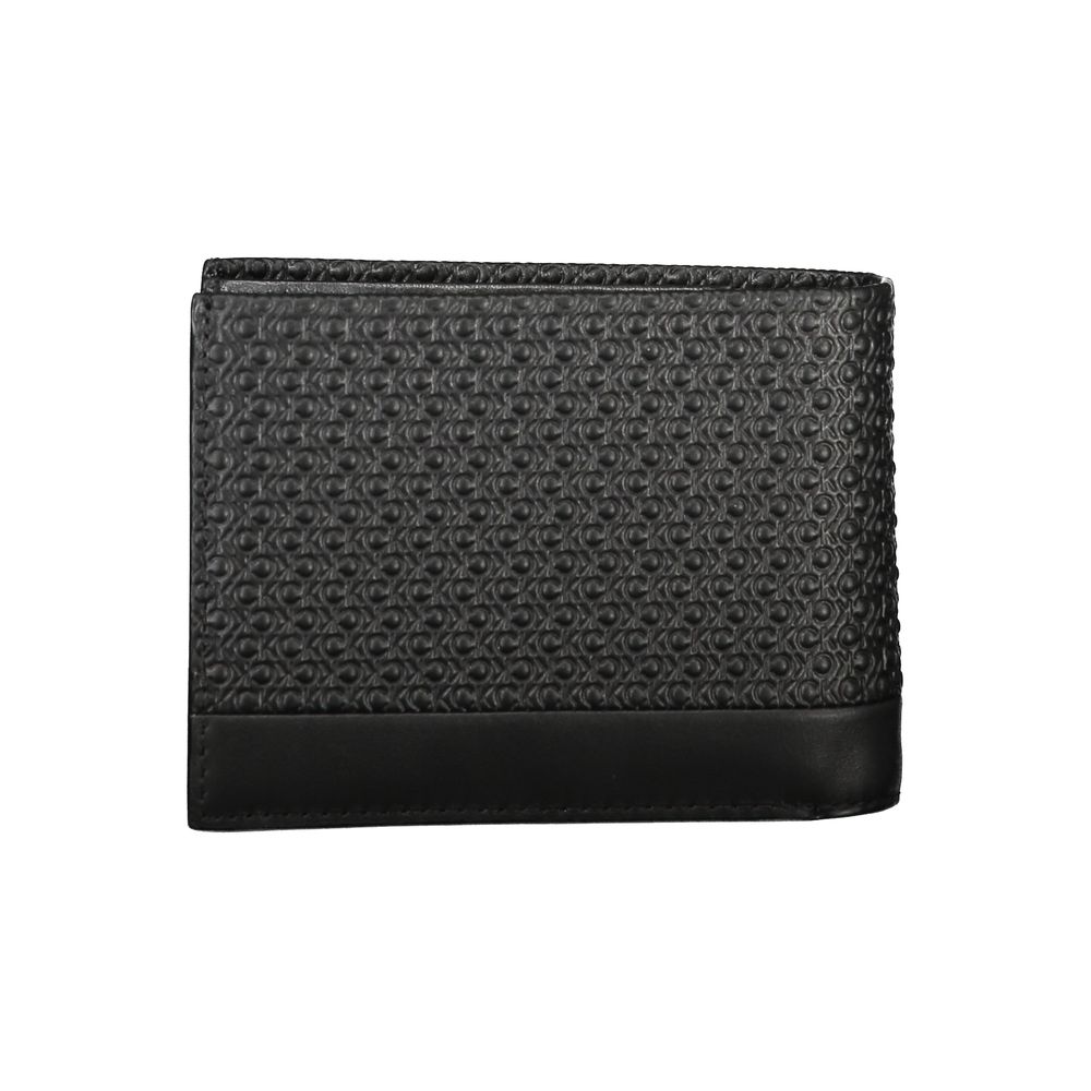Calvin Klein Portefeuille RFID En Cuir Noir Élégant Avec Deux Compartiments Pour Cartes Et Porte Monnaie - Apparel & Accessories > Handbags, Wallets & Cases > Wallets & Money Clips > Wallets from Calvin Klein