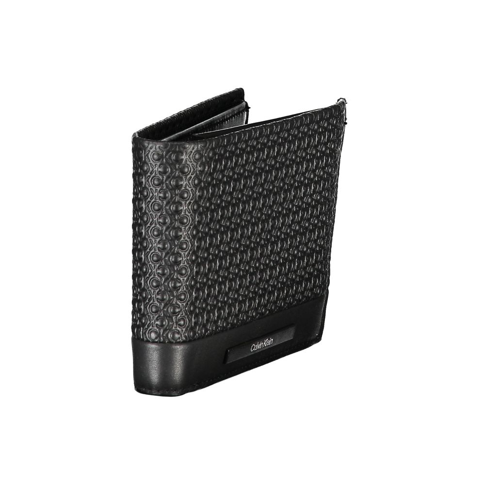 Calvin Klein Portefeuille RFID En Cuir Noir Élégant Avec Deux Compartiments Pour Cartes Et Porte Monnaie - Apparel & Accessories > Handbags, Wallets & Cases > Wallets & Money Clips > Wallets from Calvin Klein