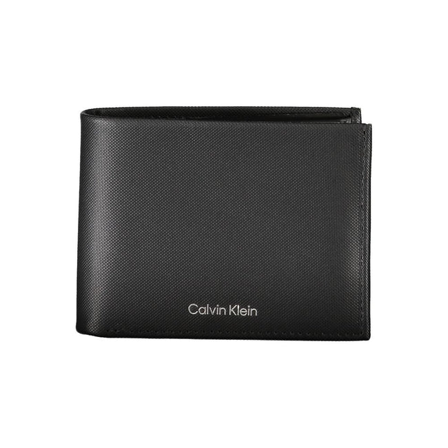 Calvin Klein Portefeuille En Cuir Noir Avec Blocage RFID Deux Compartiments Pour Billets Et Cartes - Apparel & Accessories > Handbags, Wallets & Cases > Wallets & Money Clips > Wallets from Calvin Klein Hover Image