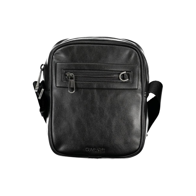 Sacoche bandoulière Calvin Klein Sleek Urban Noir, poche extérieure zippée et bandoulière ajustable - Calvin Klein | Hollys Men