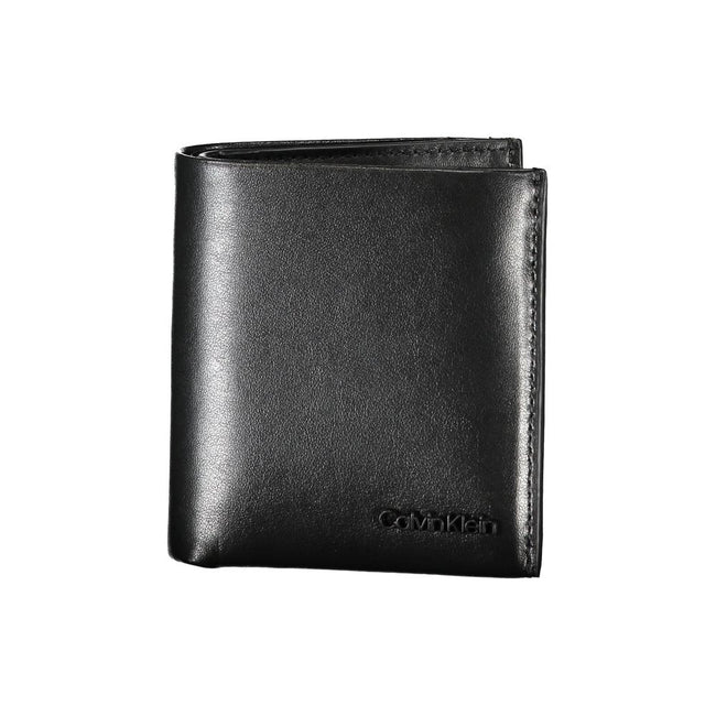 Calvin Klein Portefeuille Cuir Noir RFID, Compartiments Multiples - Calvin Klein | Hollys Men