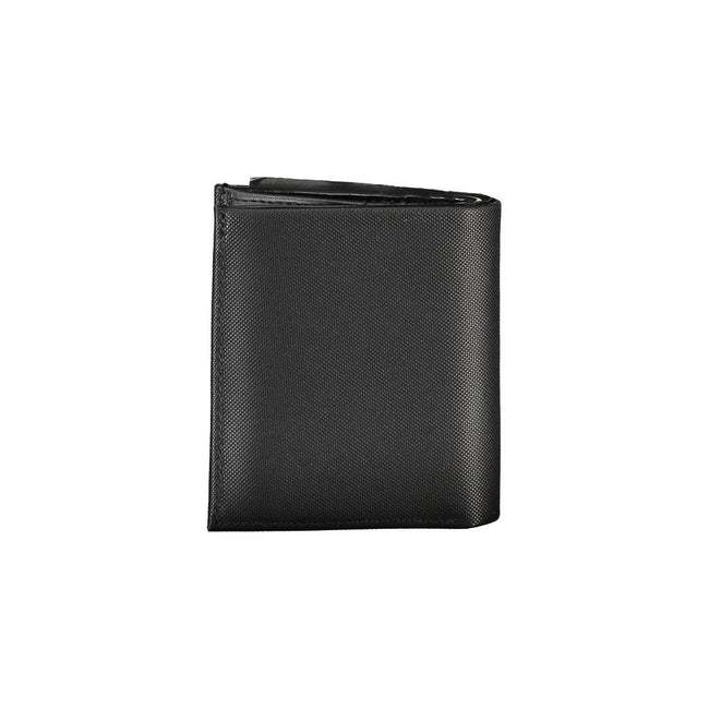 Calvin Klein Bi-Fold Geldbörse aus schwarzem Leder mit RFID-Schutz und zwei Fächern - Calvin Klein | Hollys Men