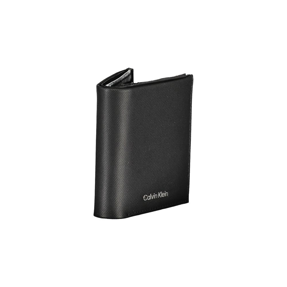 Calvin Klein Portefeuille BiFold En Cuir Noir Avec Protection RFID et Deux Compartiments - from Calvin Klein