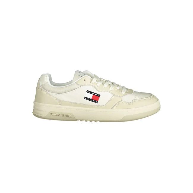 Tommy Hilfiger Beige Polyethylene Men Sneaker - Apparel & Accessories > Shoes > Sneakers from Tommy Hilfiger - Tommy Hilfiger | Hollys Men