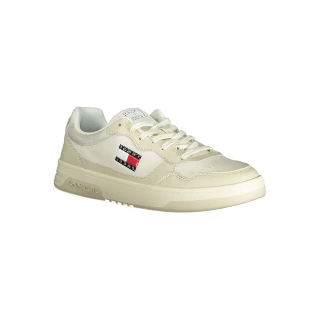 Tommy Hilfiger Beige Polyethylen Herren Sneaker - Tommy Hilfiger | Hollys Men