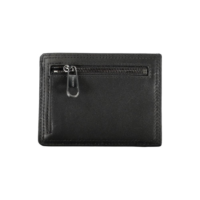 Calvin Klein Portefeuille Cuir Noir, Porte-Cartes, Compact - Calvin Klein | Hollys Men