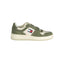 Tommy Hilfiger Baskets Vert Polyester À Lacets Avec Logo Et Détails Contrastés Pour Sport Urbain - Apparel & Accessories > Shoes > Sneakers from Tommy Hilfiger
